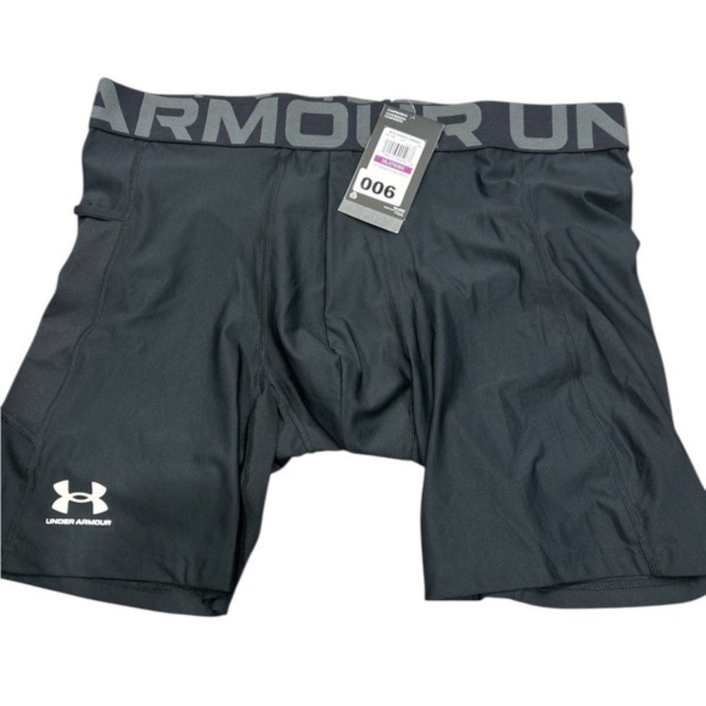 Under Armour HeatGear Armour Compression Shorts Black 1361596 Mens 2XL